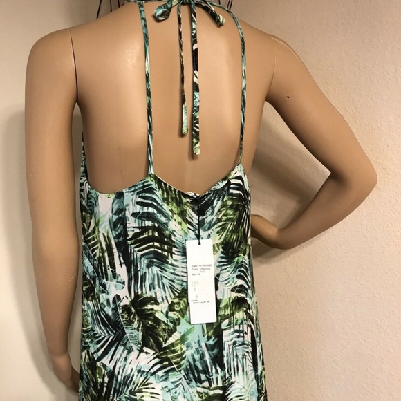 Parker Kansas Asymmetrical Hem Maxi Dress S - Picture 2 of 7